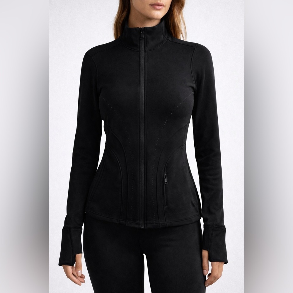 Lululemon Define Jacket Black – Fitted Zip Athletic Jacket Size XS